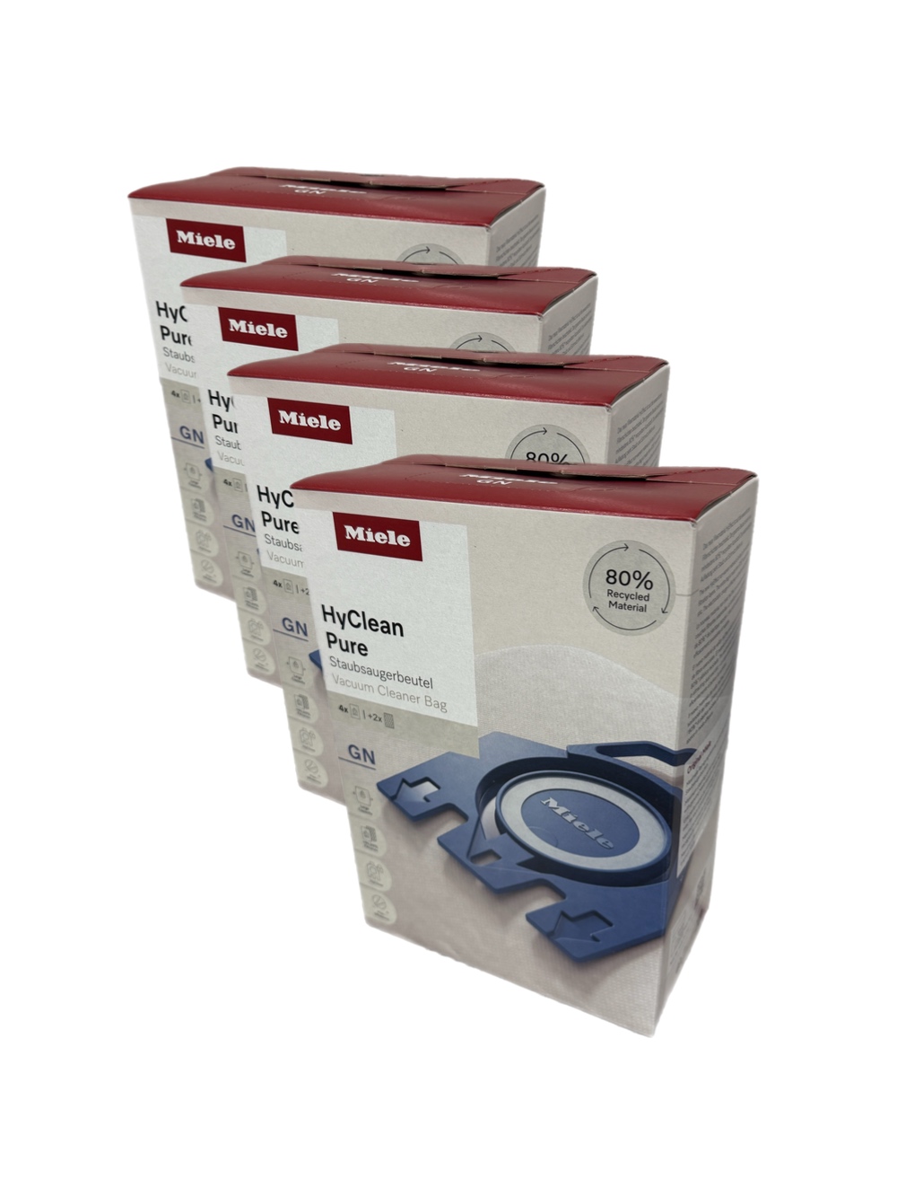 Miele Genuine Vacuum Bags x 4 Boxes - Gn Hyclean Complete C2 C3 C1 S8 S5 S2
