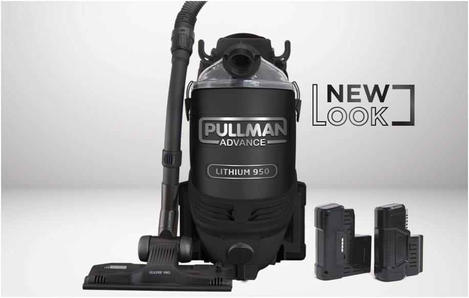 Pullman Advance PL950 Battery Backpack Vacuum Cleaner Black