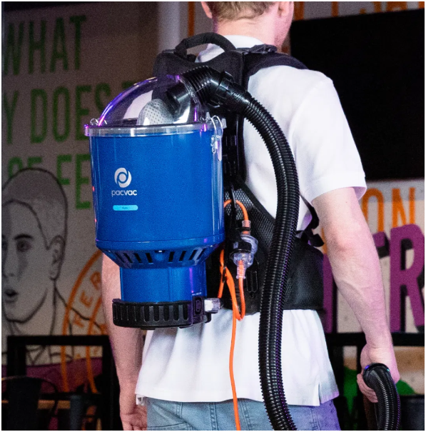 Pacvac Superpro DUO 700 Backpack Vacuum Quite Powerful and Robust - Image 4