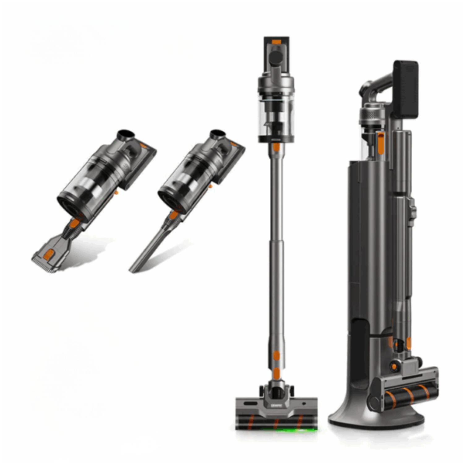 KRAPOF Auto Clean Power Q3 Stick Vacuum with Self-Emptying System
