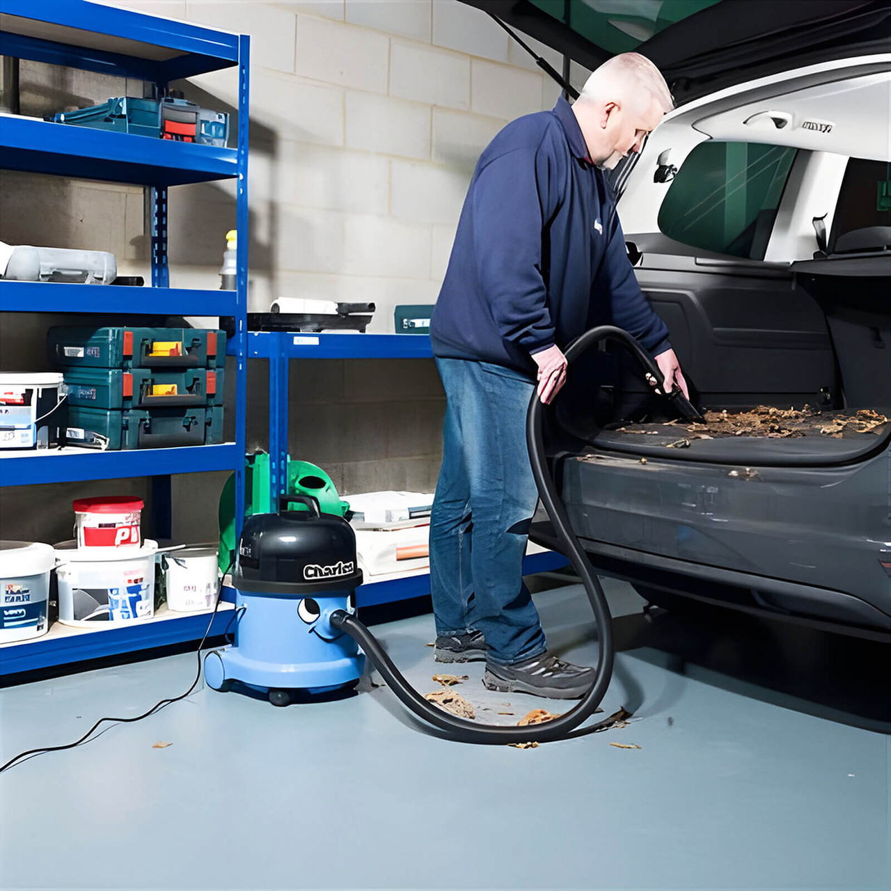 Numatic Charles Wet and Dry Vacuum Cleaner CVC370 - Image 3