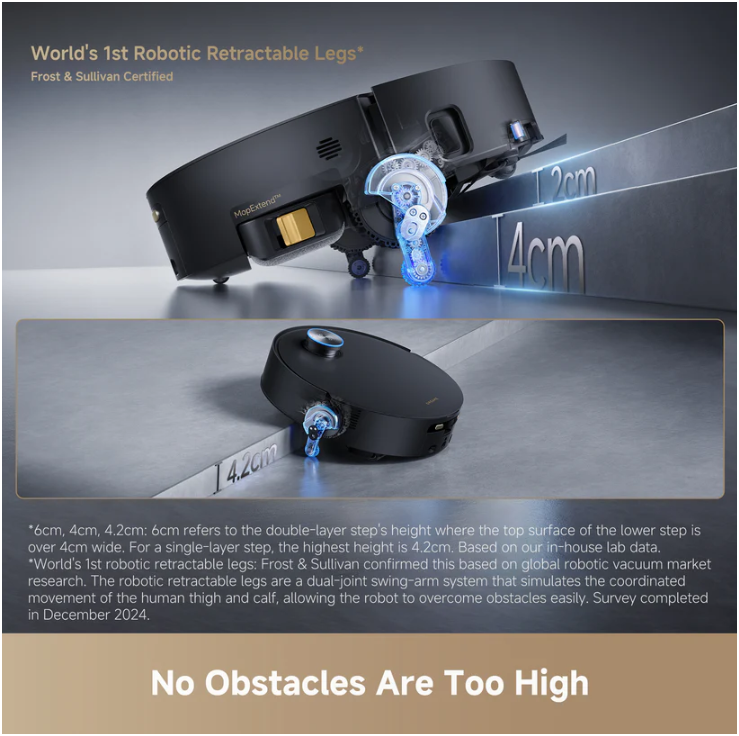 Dreame Aqua10 Ultra Track S Robot Vacuum Cleaner - Image 4