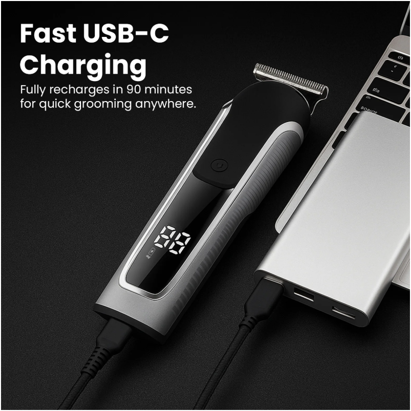 KLEVA TrimMaster 16-in-1 Multifunctional Premium Body and Beard Hair Trimmer - Image 9