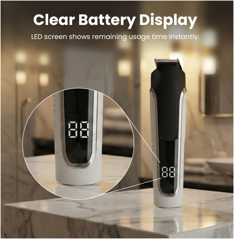 KLEVA TrimMaster 16-in-1 Multifunctional Premium Body and Beard Hair Trimmer - Image 3