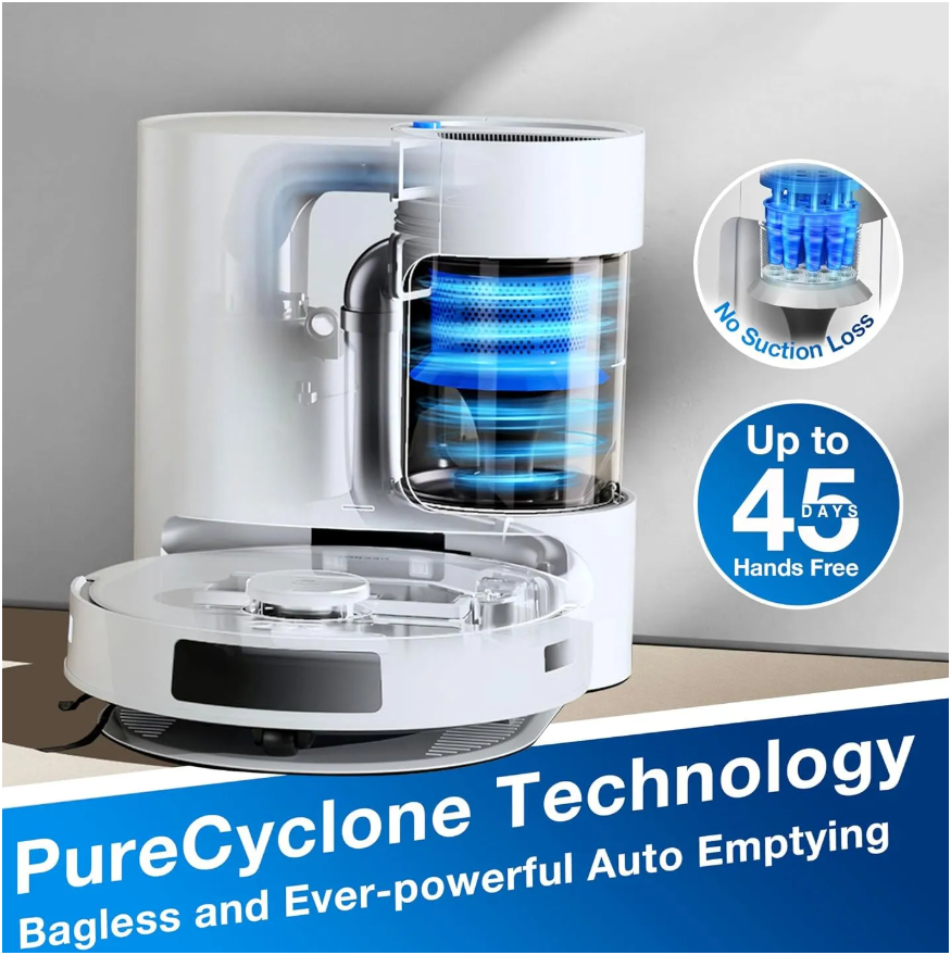 Ecovacs Deebot N20 Pro Plus Robotic Vacuum - Image 4