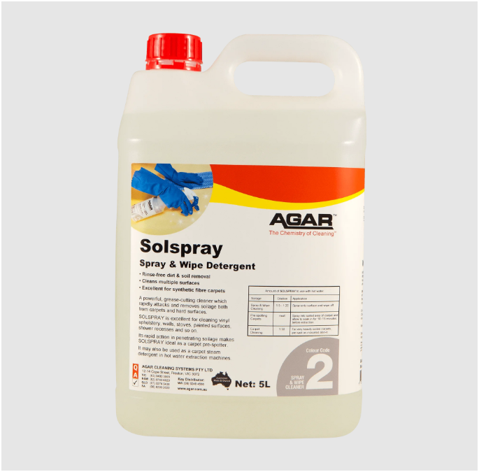 5L Agar Solspray grease cutting cleaner