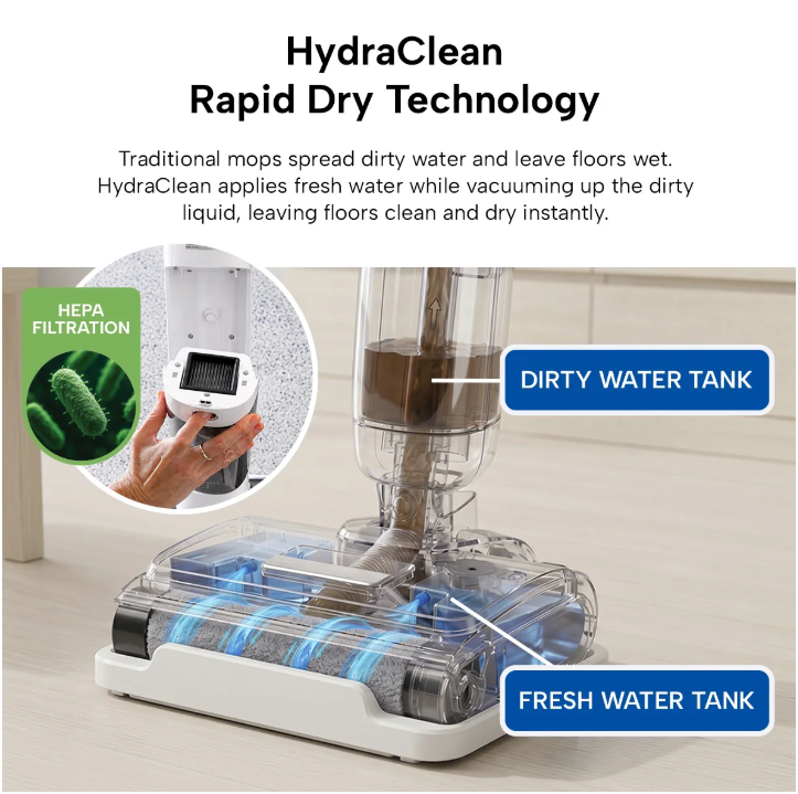 KRAPOF Cordless Hard Floor cleaner FX5 - Image 8