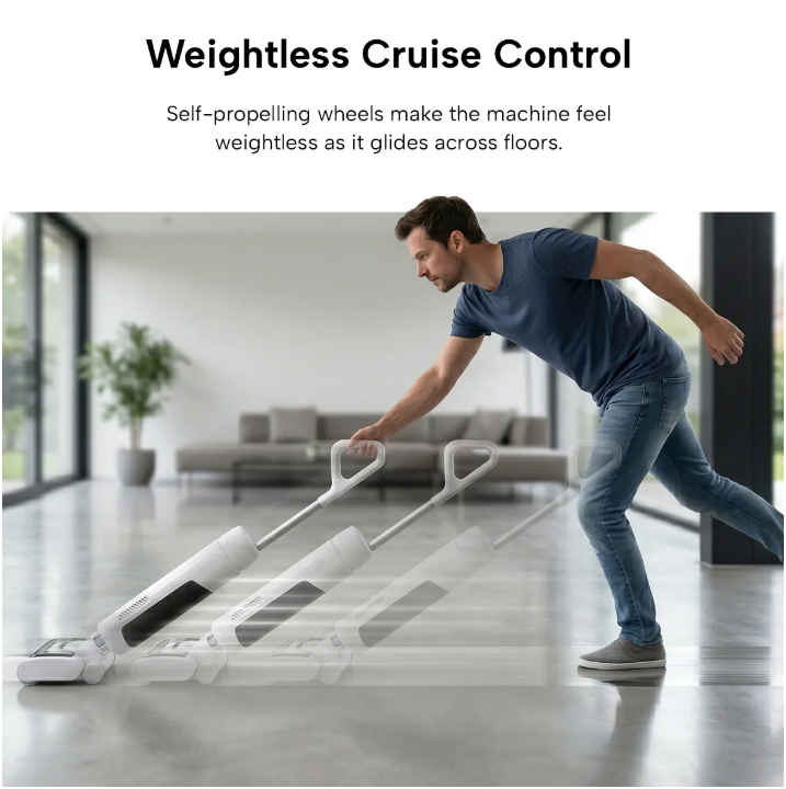 KRAPOF Cordless Hard Floor cleaner FX5 - Image 6
