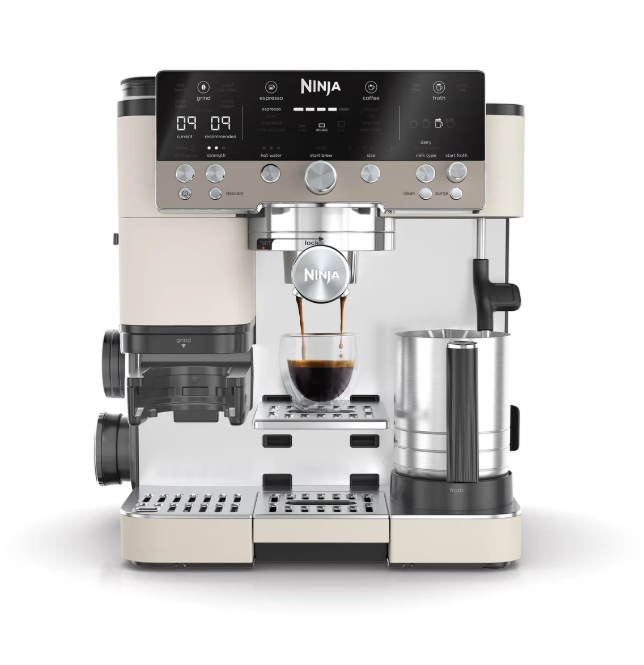 Ninja Luxe Cafe Premier Espresso Machine- OAT MILK ES601WH