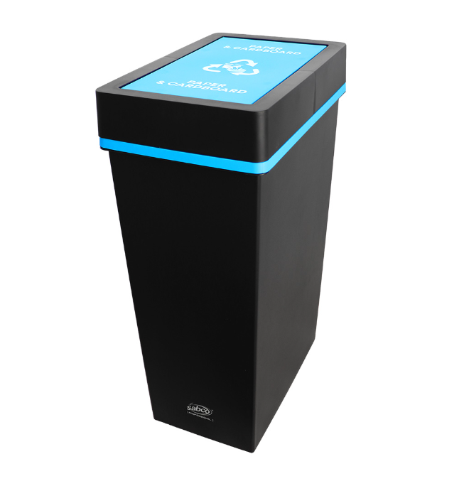 Sabco Professional EnviroPlastic Deluxe Recycling Station Bins 40L