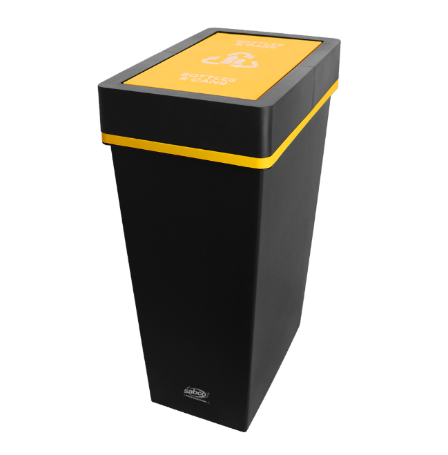 Sabco Professional EnviroPlastic Deluxe Recycling Bottles & Cans 40L