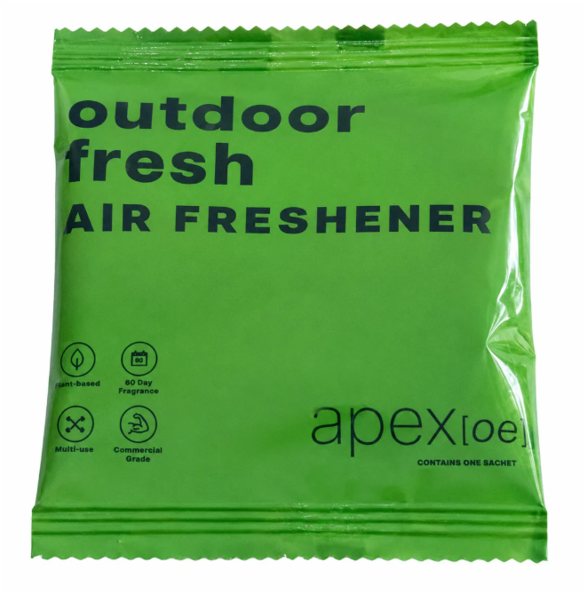 5(pk) Multipurpose Air Freshener Sachets perfect for vacuum cleaners, rubbish bins- Outdoor Fresh