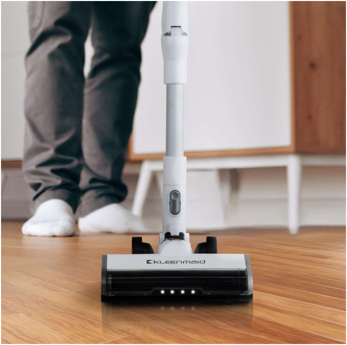 Kleenmaid Cordless Stick Vacuum Cleaner with Easy-Reach-Split Wand - Image 12