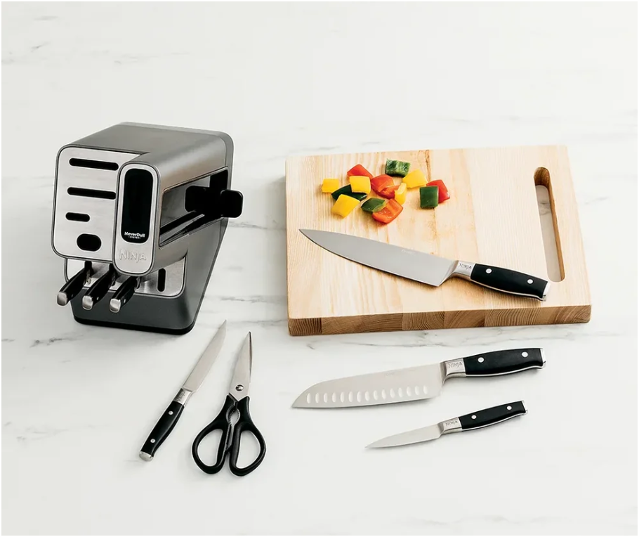 Ninja Foodi NeverDull Premium 8 Piece Knife Block Set - Image 3
