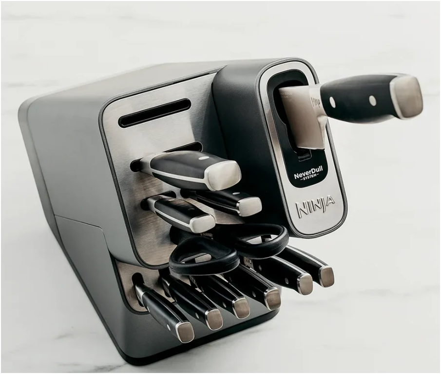 Ninja Foodi NeverDull Premium 8 Piece Knife Block Set - Image 4