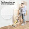 Terry Cloths Floor Pads 3(pk)For Karcher Steam Mop Easyfix & SC2 Model - Image 4