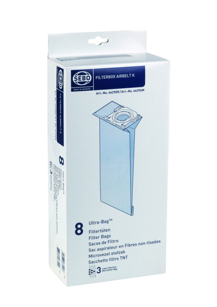 SEBO K3 Premium Vacuum Cleaner Bags 6629ER