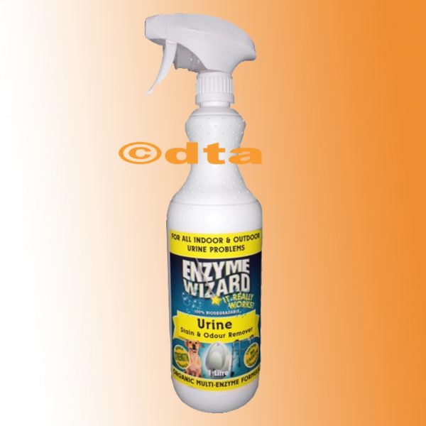 ENZYME WIZARD URINE,SPOT STAIN ODOR REMOVER