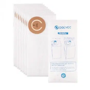 10pk Pacvac Thrift 650, Superpro Micron 700 Vacuum Cleaner Bags (DUB030)