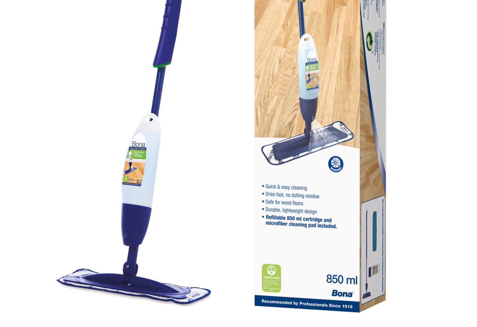 BONA PARQUET FLOOR SPRAY MOP SYSTEM