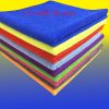 50pk Red Microfibre Cleaning Cloth & Towel General Purpose Cloths 40x40cm
