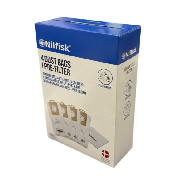 Geniune Nilfisk Power Elite Series Vacuum Cleaner Bags 128389187