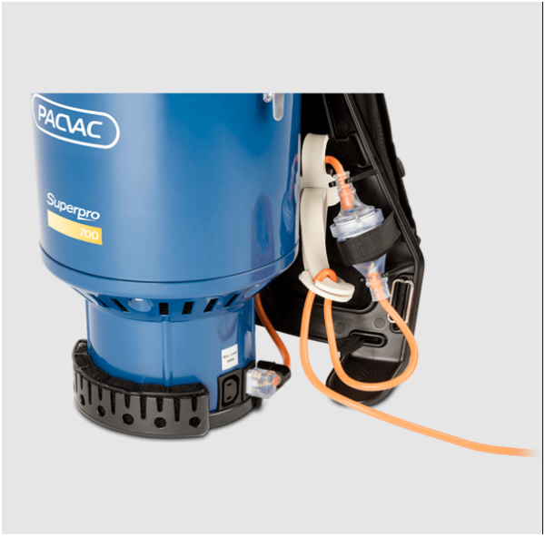 2 x Pacvac Superpro 700 Backpack Vacuum Cleaner - Image 3