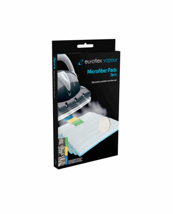 3pk Genuine Monster Euroflex Vapour Steam Floor Pads