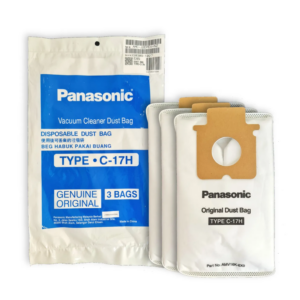 3pk Panasonic Vacuum cleaner Bags MC-C600-700-800, MC-CG380-400-520 Genuine
