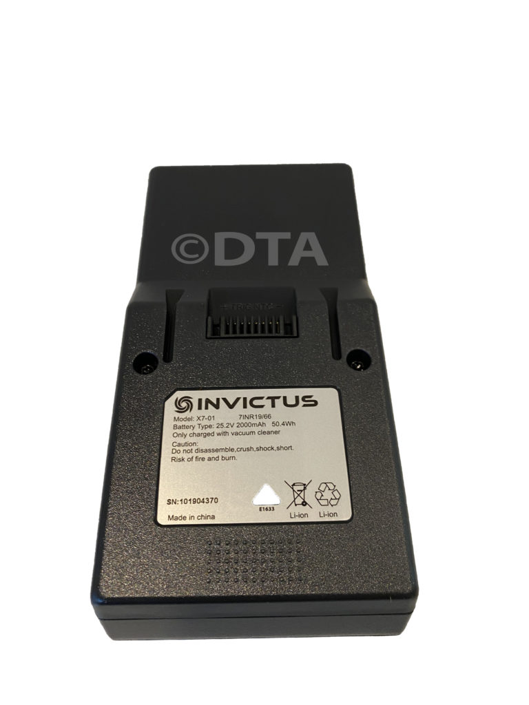 Invictus x7 Lithium Ionen Battery Vacuum System