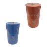 2 x Heavy Duty Prowipes 30x50CM, 90 Sheet Roll Reusable Washable Blue + Red