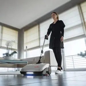 Comac Igea Walk Behind Micro Scrubber Battery Powered