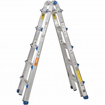 The Renovator TV Ladder (2.3-5.75m) Strongest & Most Versatile For DIY & Trade