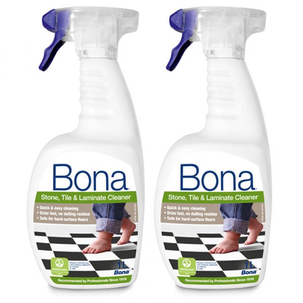 2PK Bona 1L Stone Tile & Laminate Spray