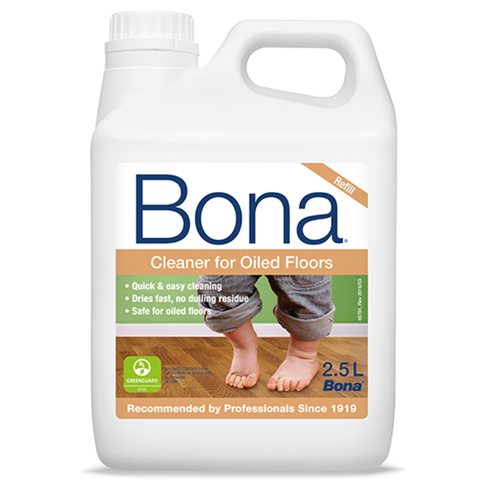 Bona Wood Floor Cleaner 2.5L Bona Refill Cleaner for Oiled Floors