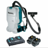 Makita 18Vx2 Backpack Vacuum 4x 6.0Ah Set DVC660G4X