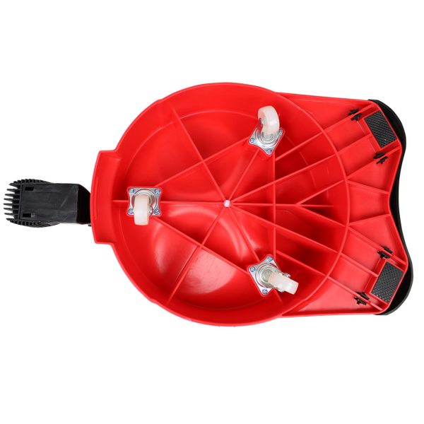 Sabco Xtra Large Mouth Mop Wringer Bucket Agitator Red - Image 3