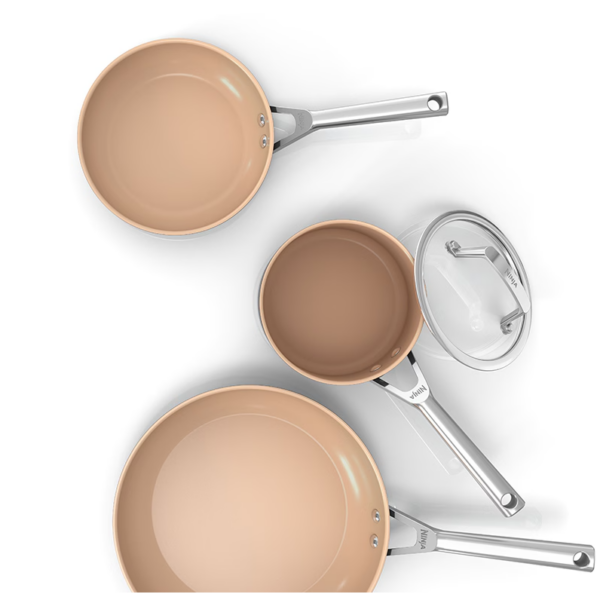 Ninja Extended Life Ceramic 6 Piece Cookware Set CW99009ANZ - Image 2