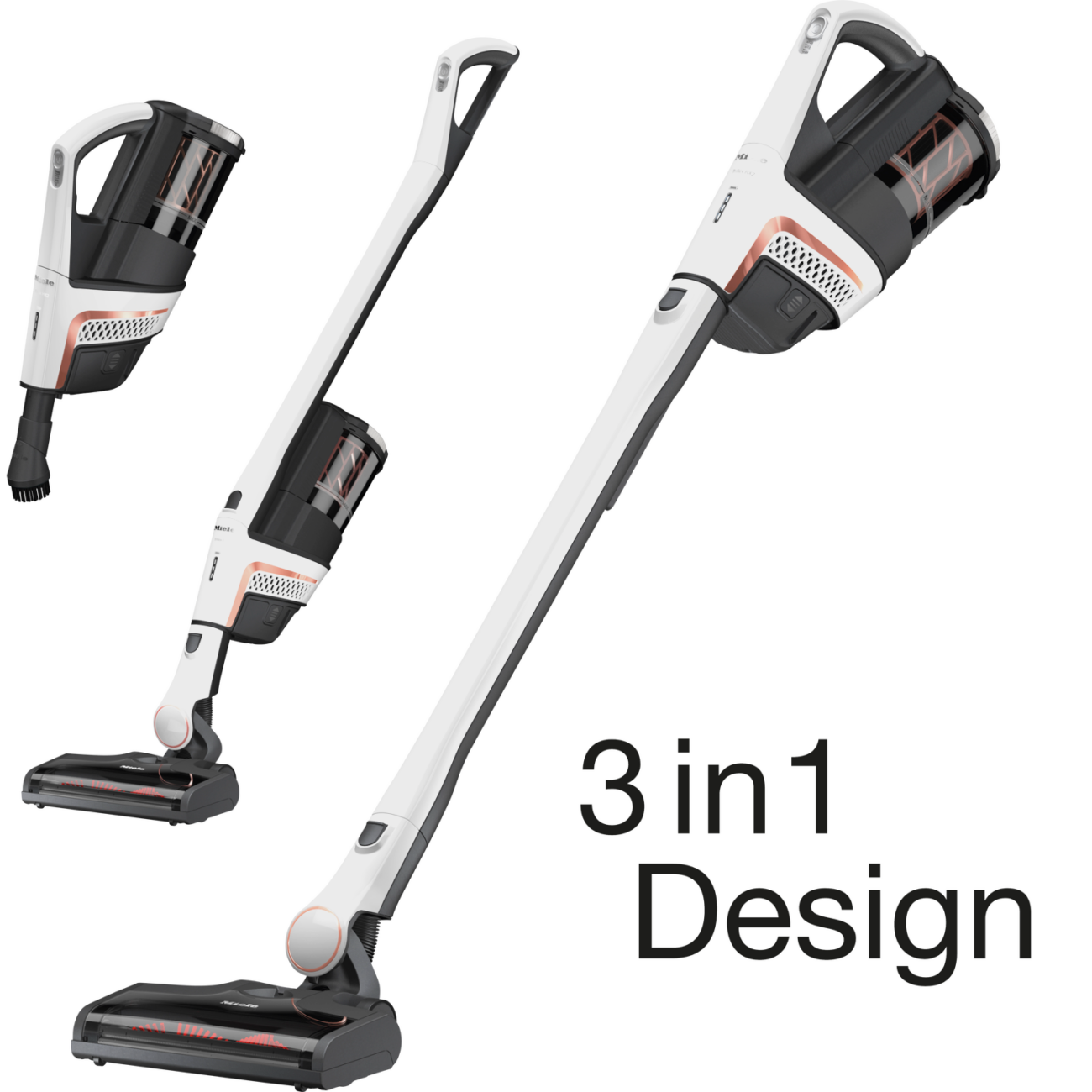 Miele Triflex HX2 Cordless Stick Vacuum Cleaner Lotus White