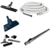 10m Ducted Vacuum Premium Hose + Genuine Quality Attachments To Fit Auskay