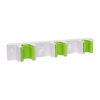 Sabco Wall Mountable Handle Holder Brooms/Mops Storage Rack Organiser Kitchen
