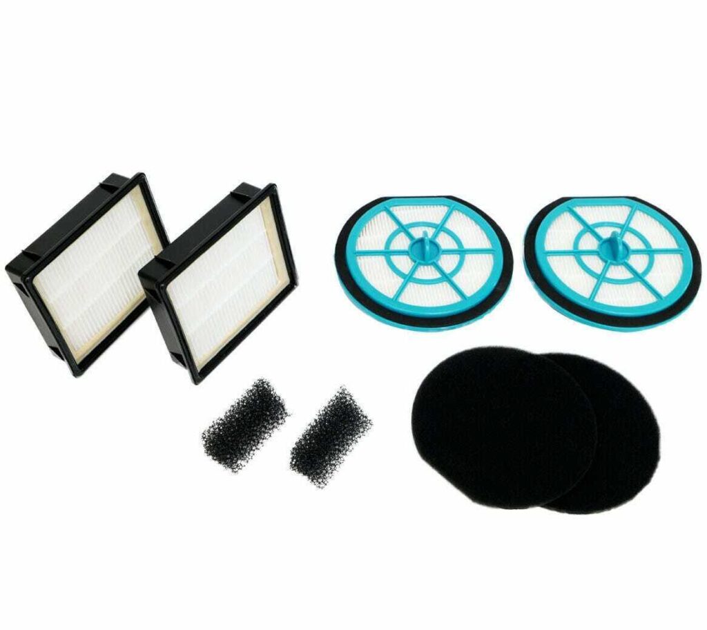 Hoover Vogue and Action 6Pc Vacuum Filter Set 2X Hepa 2X Inlet 2X