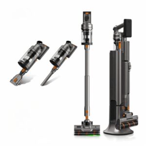 KRAPOF Auto Clean Power Q3 Stick Vacuum with Self-Emptying System