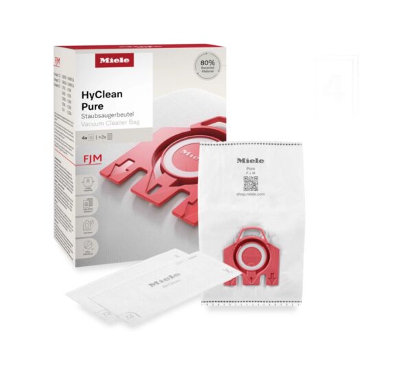 Miele FJM Vacuum Cleaner Bags - Genuine HyClean 3D Efficiency Dust Bags [CLONE]