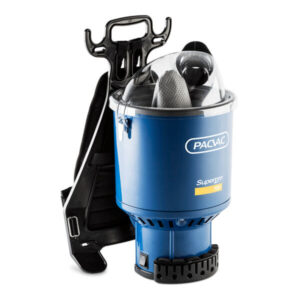 Pacvac Superpro 700 Commercial Dry Backpack Vacuum Cleaner with upgraded harness