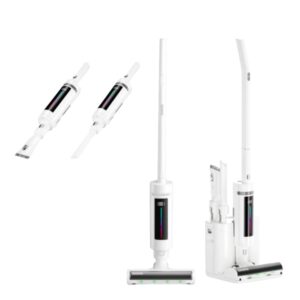 KRAPOF Compact Clean Self-Empty Cordless 2-in-1 Handy Vacuum Cleaner + Stick Vac