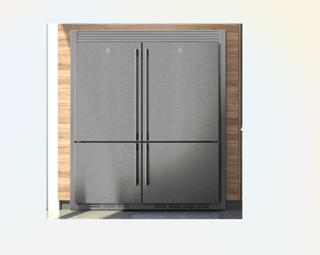 Electrolux Combined 80cm Fridge Trim Kit Dark