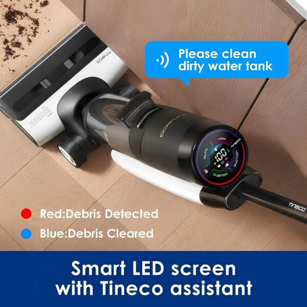 Tineco ONE S7 FLahDry Smart Cordless Wet Dry Vacuum Cleaner and steam - Image 6