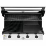 Beef Eater 1200 Series Black Enamel 4 Burner Built In BBQ -BBG1240BB - Image 2