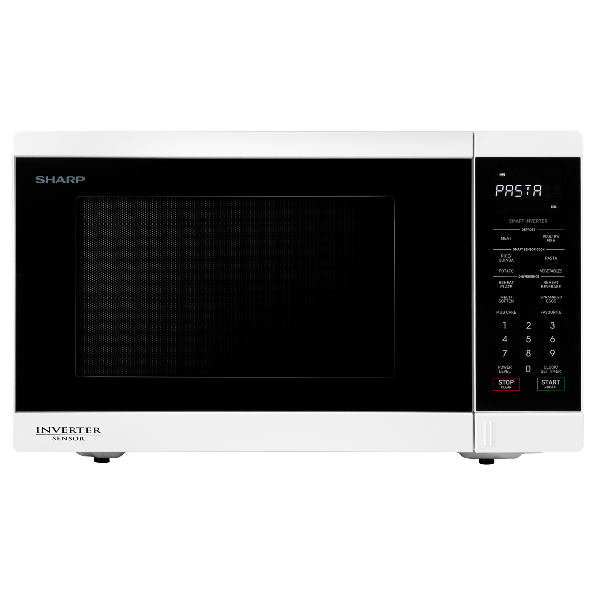 Sharp Smart Inverter Microwave Oven 34L White-R350EW 